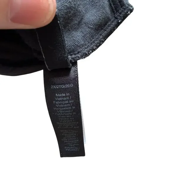 Skims Fits Everybody Maternity Nursing Scoop Bralette 2XL Onyx - Picture 5 of 6